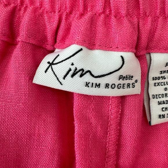 Kim Rogers Women's PS Fuchsia‎ Midi Skirt Vintage Y2K Casual Spring - Picture 8 of 10